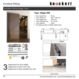 Invisible Sliding Magic Door
