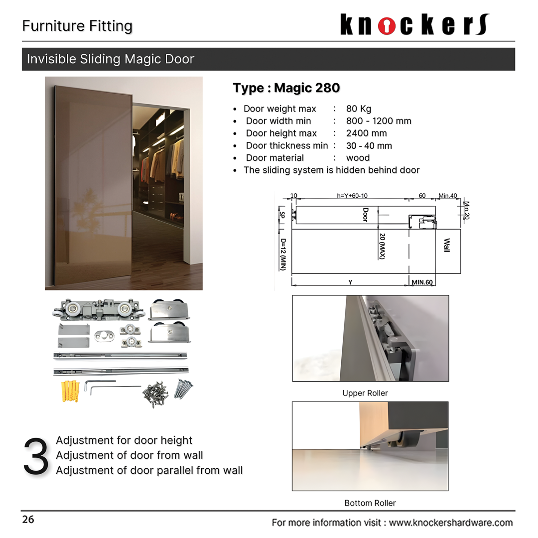 Invisible Sliding Magic Door