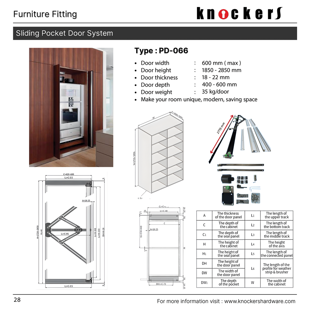 Sliding Pocket Door System