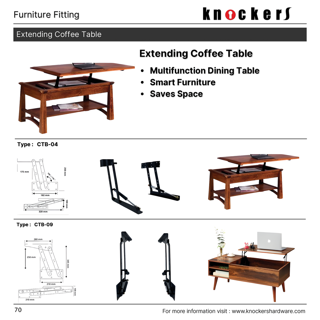 Extending Coffee Table (Smart Furniture)