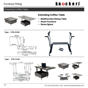 Extending Coffee Table