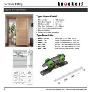 Slidding Partition Door