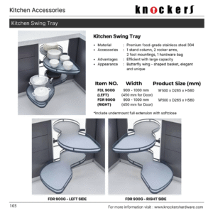 Kitchen Swing Tray