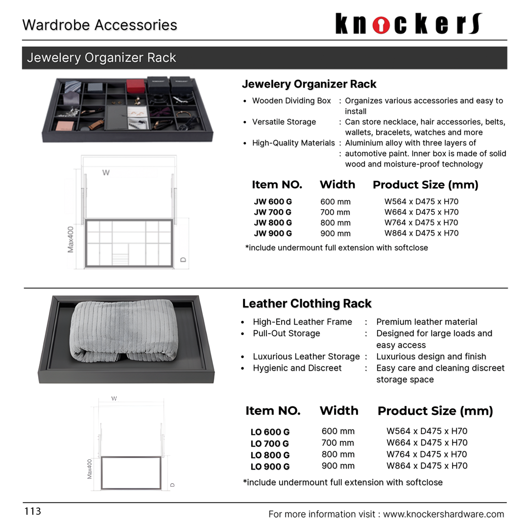 Jewelery Organizer Rack