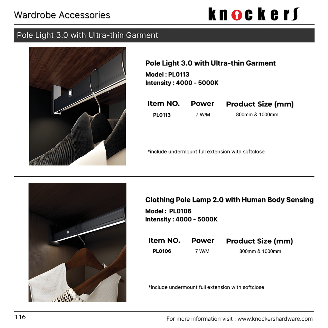 Pole Light 3.0 with Ultra-thin Garment