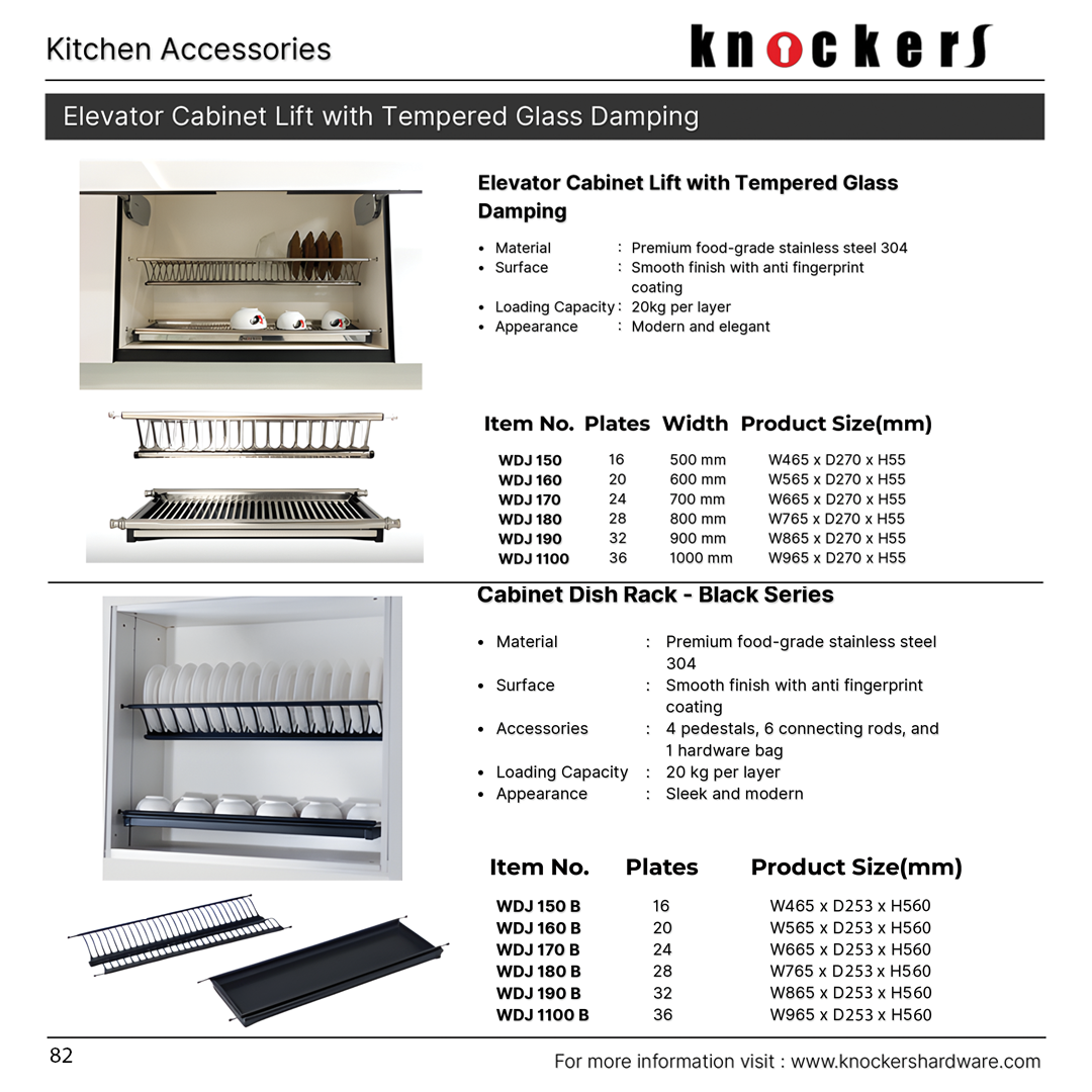 Elevator Cabinet Lift with Tempered Glass Damping