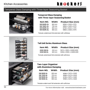 Tempered Glass Damping with Three-layer Seasoning Basket