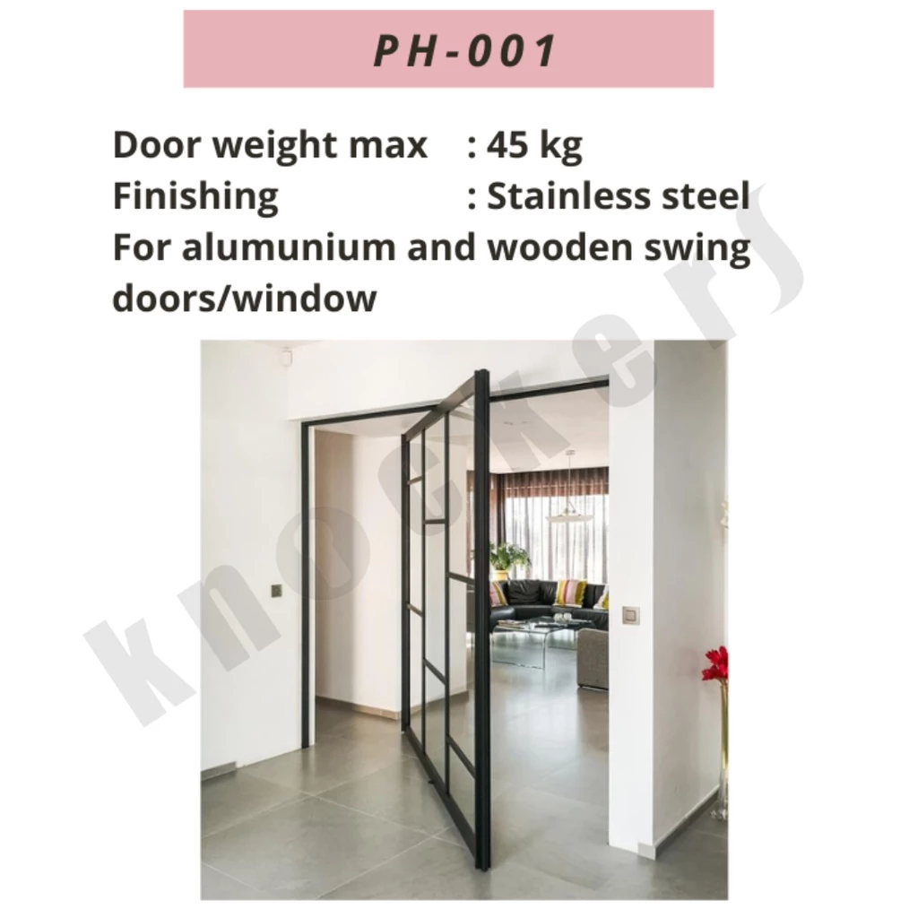 Knockers Pivot Hinge for Swing Doors PH-001 - Gambar 3