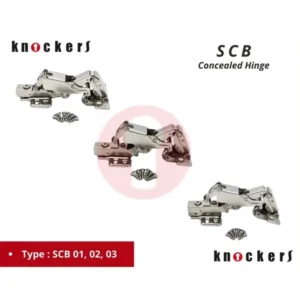 Knockers Engsel Buaya - Engsel Sudut -  Engsel 165 Derajat SCB Concealed Hinge