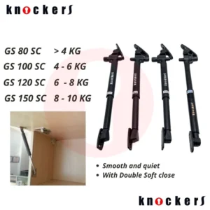 Knockers Gas Spring with Double Soft Close GS