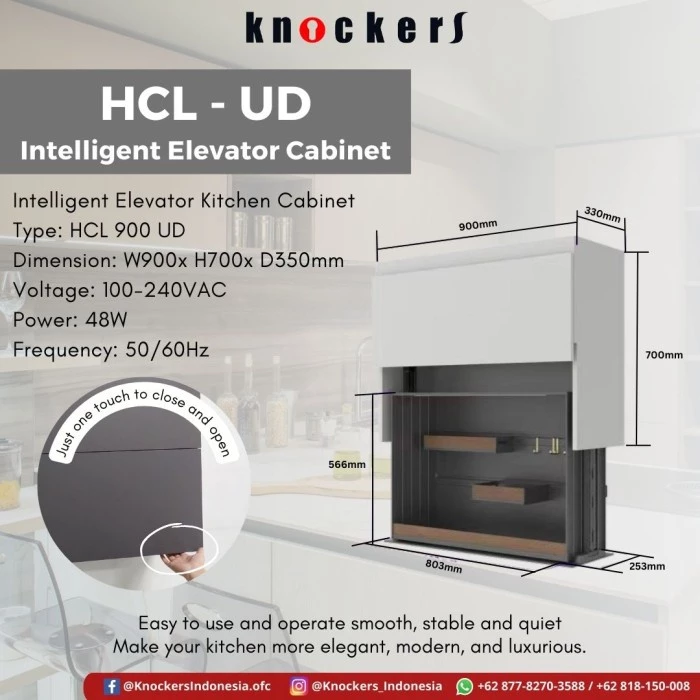 Kitchen Cabinet – Intelligent Elevator HCL – Knockers Indonesia