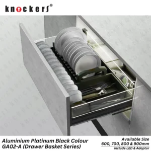 DRAWER BASKET / DB-GL-LED / KNOCKERS HARDWARE