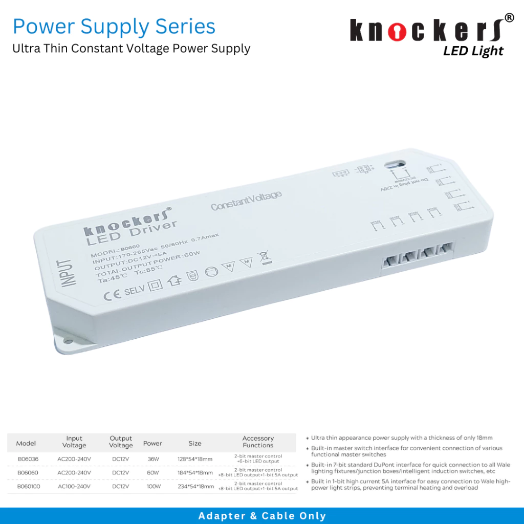 ADAPTOR / B06 / KNOCKERS HARDWARE