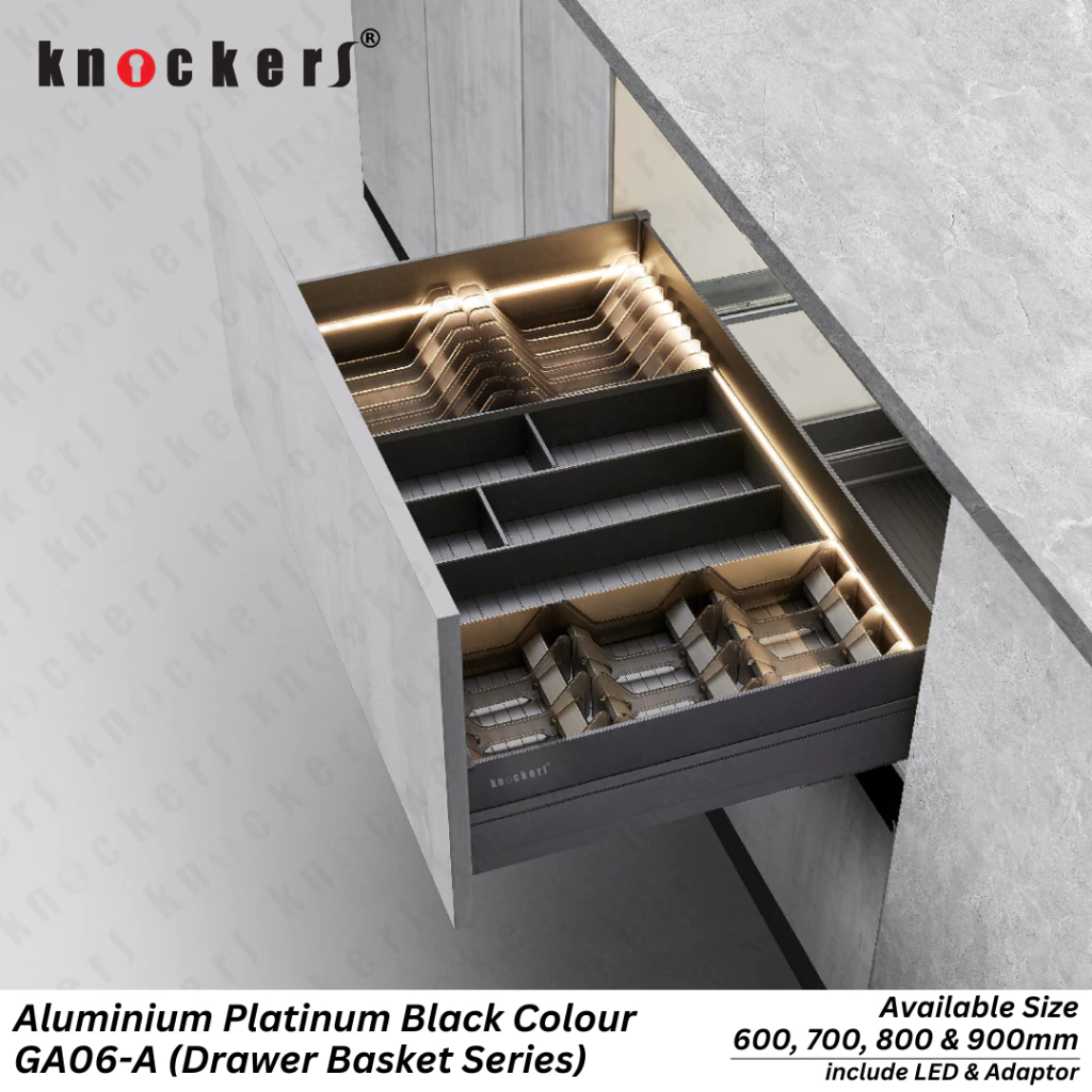 DRAWER BASKET / DB-AL-LED / KNOCKERS HARDWARE