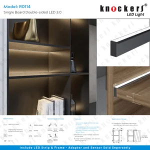 LED LIGHT SERIES / RO 114 / KNOCKERS HARDWARE