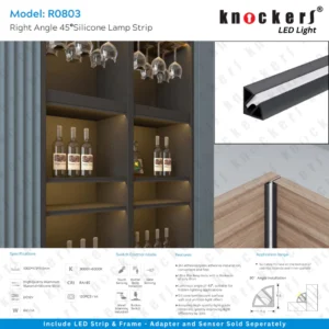 LED LIGHT SERIES / RO 803 / KNOCKERS HARDWARE