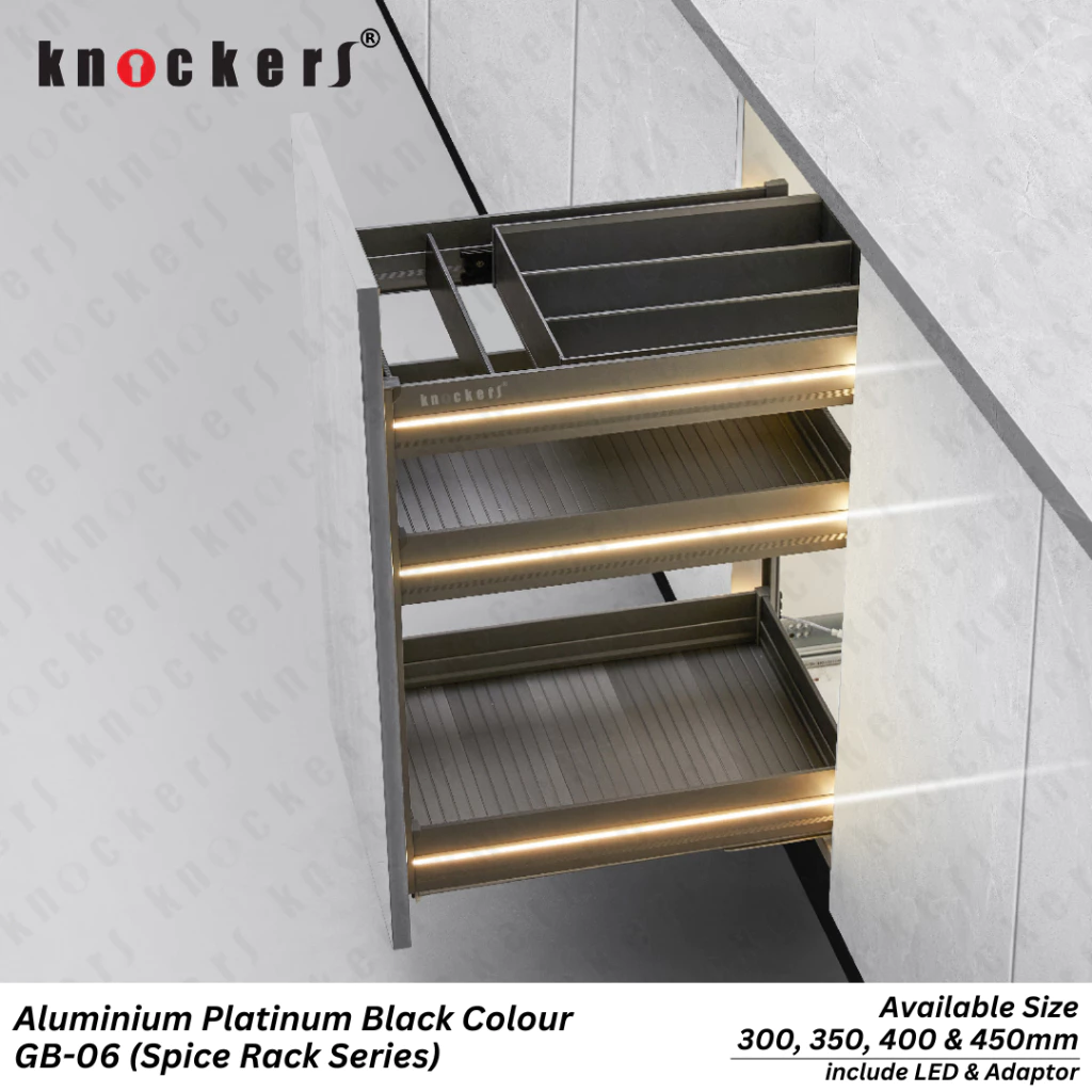 SPICE RACK / GB-06 / KNOCKERS HARDWARE