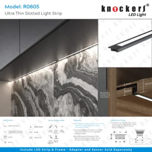LED LIGHT SERIES / RO 605 / KNOCKERS HARDWARE
