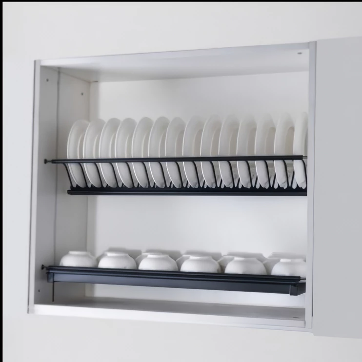 RAK DAPUR KABINET STAINLESS STEEL 304 DISH RACK / WDJ-B / KNOCKERS INDONESIA
