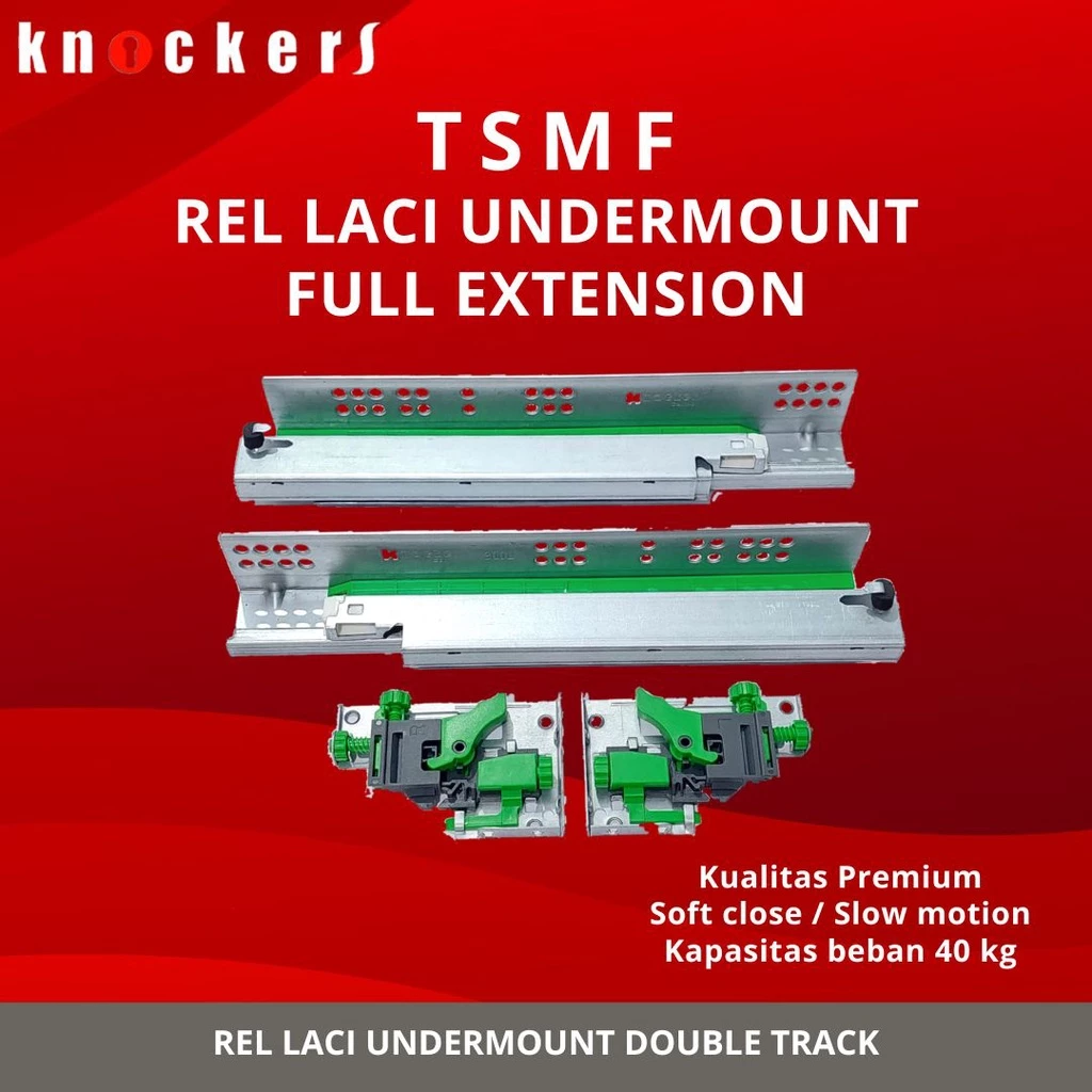 Knockers Undermount Softclose Full Side TSMF